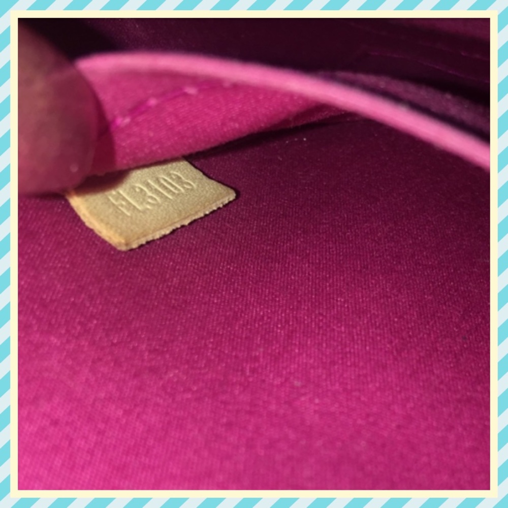 🎀Authentic Louis Vuitton Alma Vernis Pink Rose🎀 - Picture 5 of 6